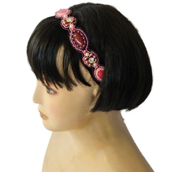 Preview: haarband-rosa-glitzer-hb33-4.jpg