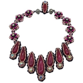 Preview: halskette-rosa-perlen-hk146-2.jpg
